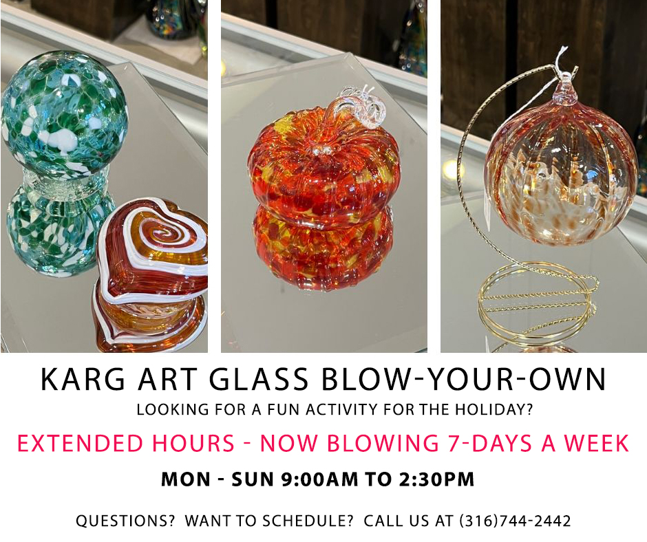Blow Your Own Karg Art Glass